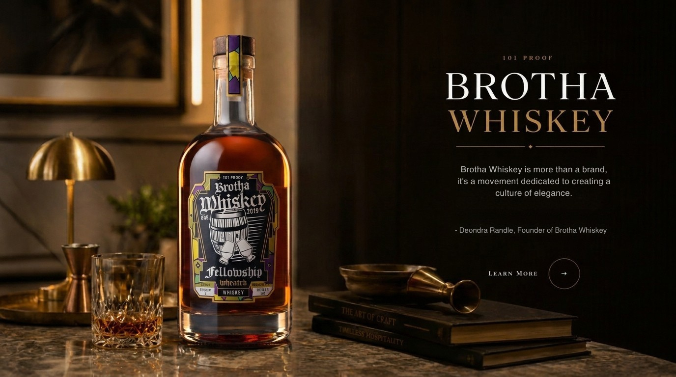 Brotha Whiskey Fellowship — 101 Proof wheated whiskey editorial